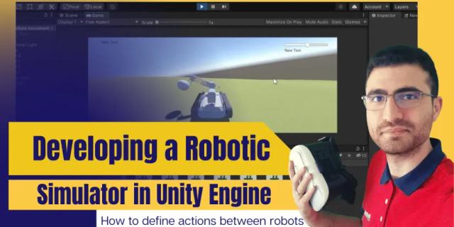 Robotic Simulator: How to define actions between robots (26/27)