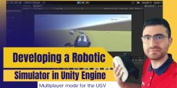 Robotic Simulator: Multiplayer mode for the UGV (24/27)