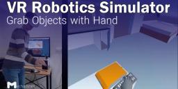 VR Robotics Simulator: Hand Tracking on Oculus Meta Quest 2